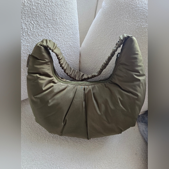 Dagne Dover, Rider Puff Shoulder Bag, Dark Moss - Picture 6 of 11